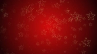 圣诞镂空星星红色背景视频素材