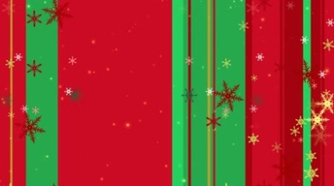 红绿彩带圣诞节圣诞主题视频素材