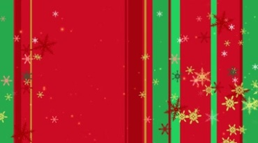 红绿彩带圣诞节圣诞主题视频素材