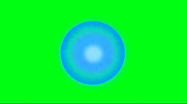 螺旋丸闪电球能量球绿幕抠像后期特效视频素材
