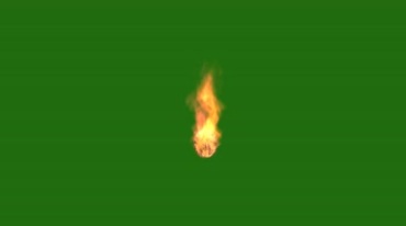 火焰球三味真火绿屏抠像后期特效视频素材
