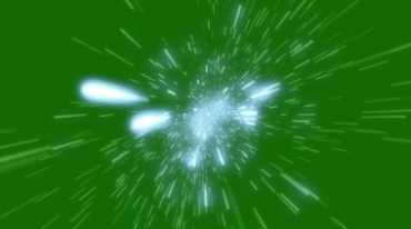 粒子光点汇聚爆炸绿屏抠像后期特效视频素材