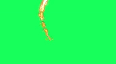 喷射火焰火龙卷火舌飞窜绿屏抠像后期特效视频素材