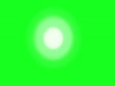 白色光晕圆圈法术光效绿布抠像后期特效视频素材