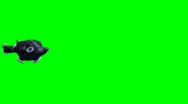 外星飞船未来飞机科幻战舰绿屏后期特效视频素材