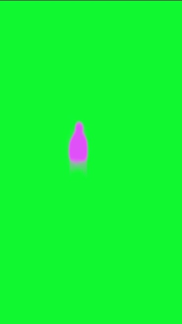 净瓶收妖瓶紫色瓶子绿幕抠像后期特效视频素材