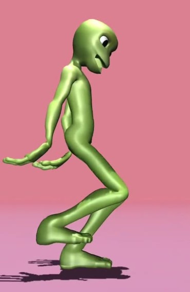 青蛙跳舞魔性舞蹈后期特效视频素材
