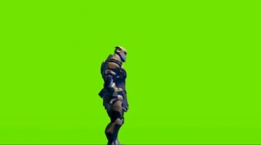 灭霸影视人物姿势绿屏抠像后期特效视频素材