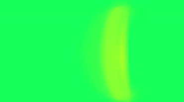 黄色光束光带光弧绿屏抠像后期特效视频素材