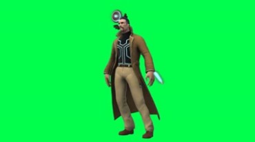 奇异博士漫威英雄复仇者联盟绿屏抠像特效视频素材