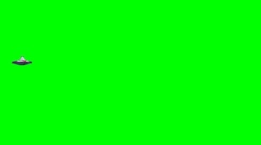 歼星舰宇宙飞船太空母舰绿屏后期特效视频素材