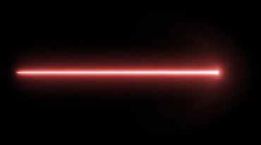 激光剑激光线条红色光线黑屏后期特效视频素材