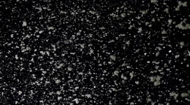 4K雪片大雪落下透明通道后期特效视频素材