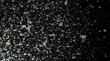 4K雪片飘落鹅毛大雪下雪透明通道后期特效视频素材