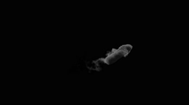 魔法烟球烟雾烟团穿梭透明通道后期特效视频素材