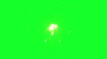 闪光粒子绿幕抠像视频素材