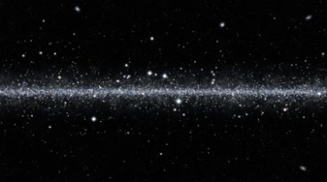 宇宙星空粒子银河陨石群视频素材