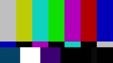 电视停台无信号视频素材