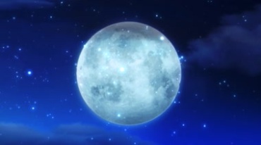 月球圆月大月亮视频素材