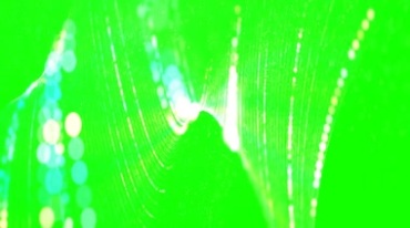 3D闪光粒子光斑空间扭曲绿屏后期抠像视频素材