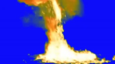 樱桃炸弹爆炸起火抠像视频素材