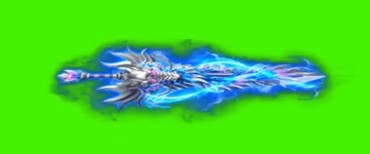 魔幻宝剑御剑飞行绿幕抠像特效视频素材