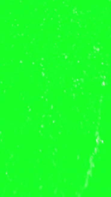 砸水坑溅水花绿幕特效视频素材