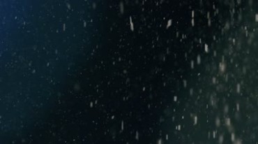 真实雨夹雪灯光照射下雪特效视频素材