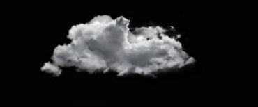 天空云团透明通道抠像4K视频素材