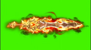 魔法宝剑飞行御剑术绿幕特效视频素材