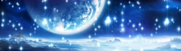 外星球蓝色地球星际长屏幕背景视频素材
