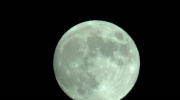 大月亮生升起近景后期抠像特效视频素材