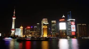上海美丽的夜晚风光