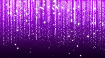 紫色粒子雨